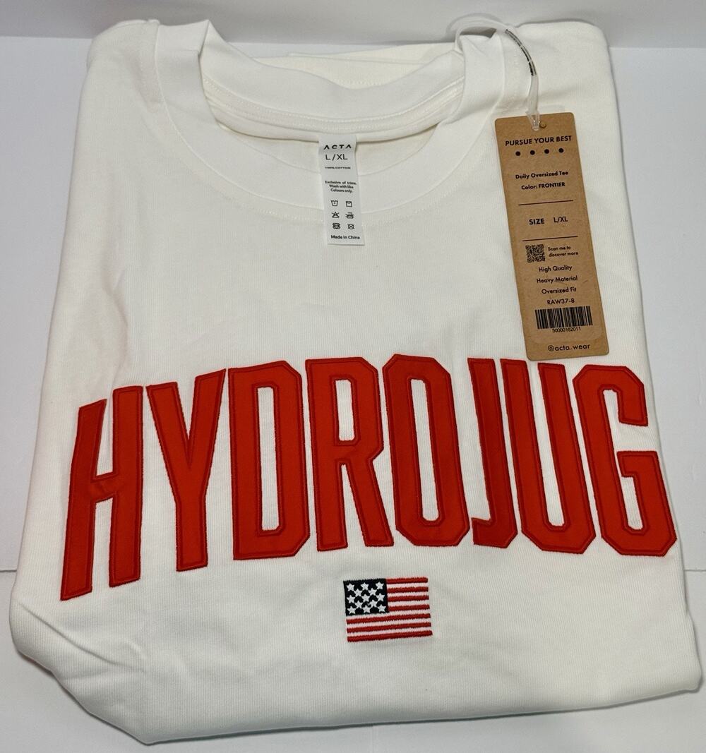 Hydrojug X ACTA 2026 American Heritage Americana Frontier T-Shirt L/XL BNWT